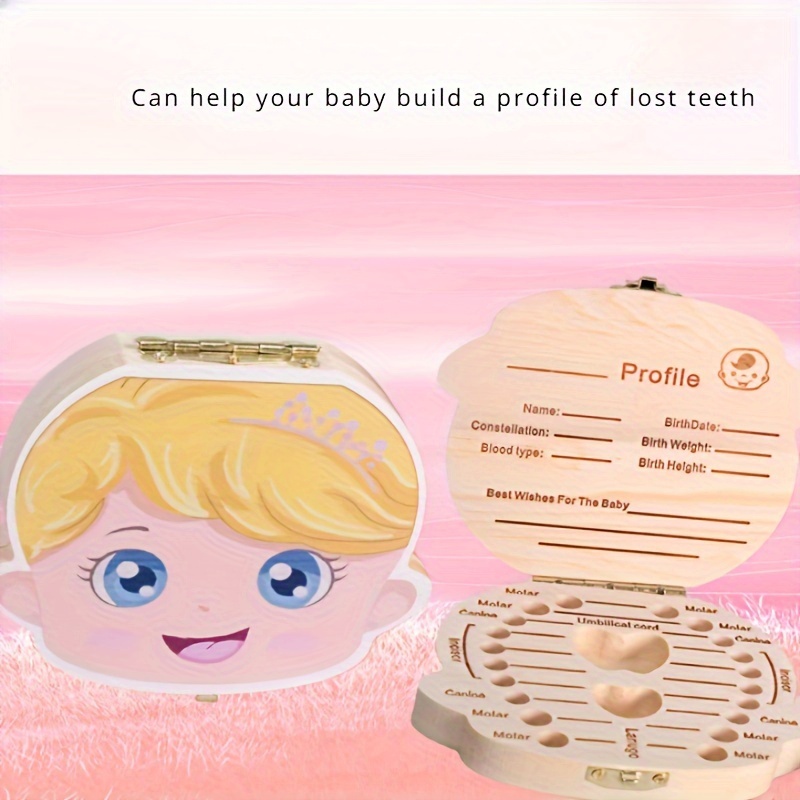 Tooth Fairy Tooth Holder Box Storing Lost Teeth Keepsake - Temu South ...