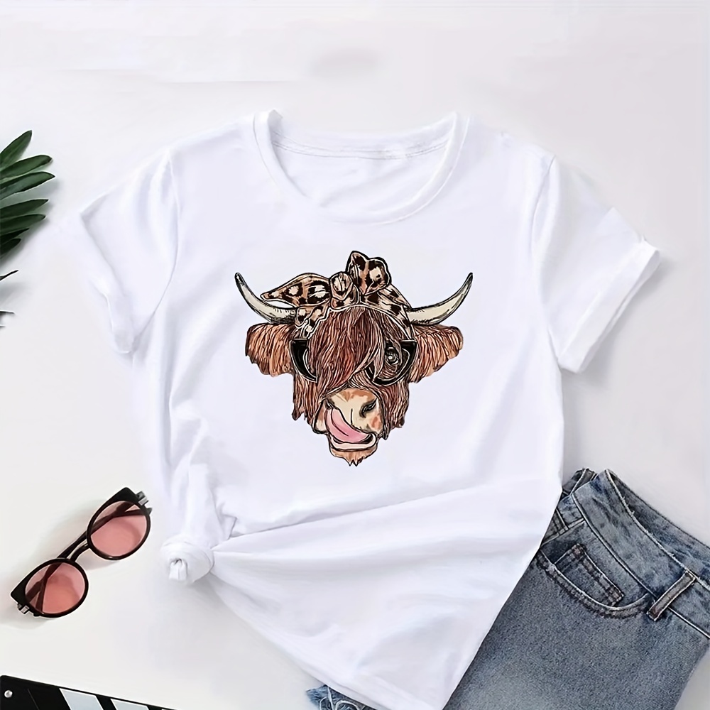 Cow Pattern Heat Transfer Stickers Heat Transfer Printing - Temu