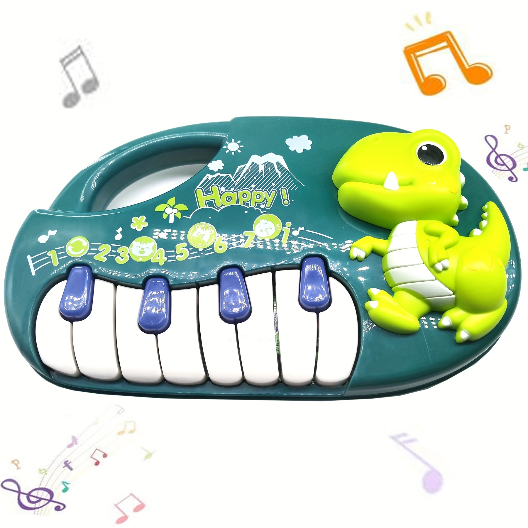 Piano Dinosaurus Allerion - Jouets Musique Éducatif - Tout-petits et enfants  d'âge
