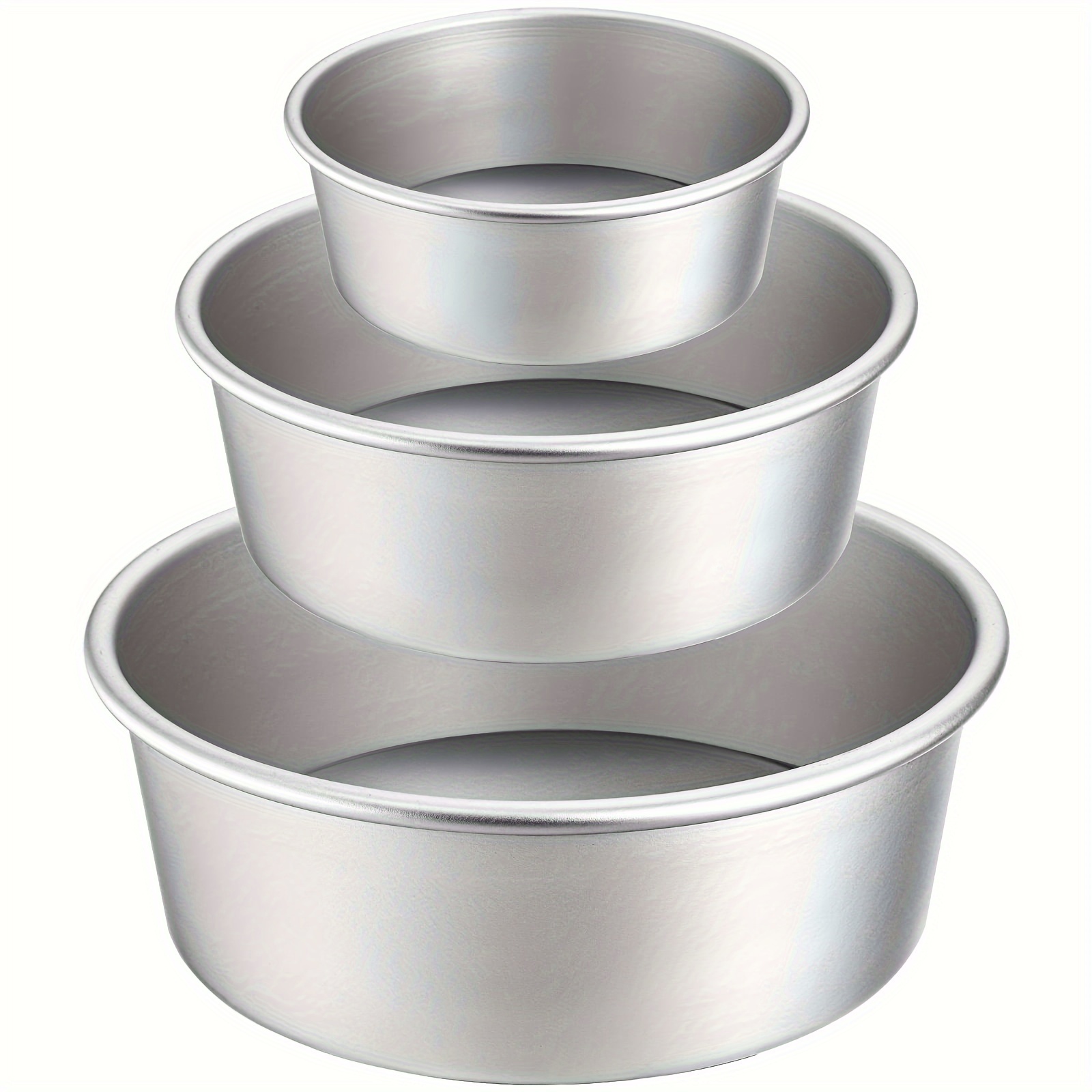 Springform Cake Pans, 3 Sizes Stainless Steel Baking Cake Molds, Leak Proof  Removable Bottom Cake Baking Pan, Oven Accessories, Baking Tools, Kitchen  Gadgets, Kitchen Accessories, Home Kitchen Items - Temu