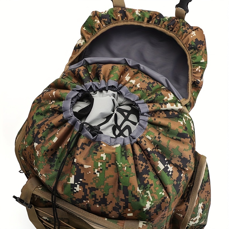 Camo Large Tactical Pack Jumbo Military Backpack Woodland Camouflage  Knapsack