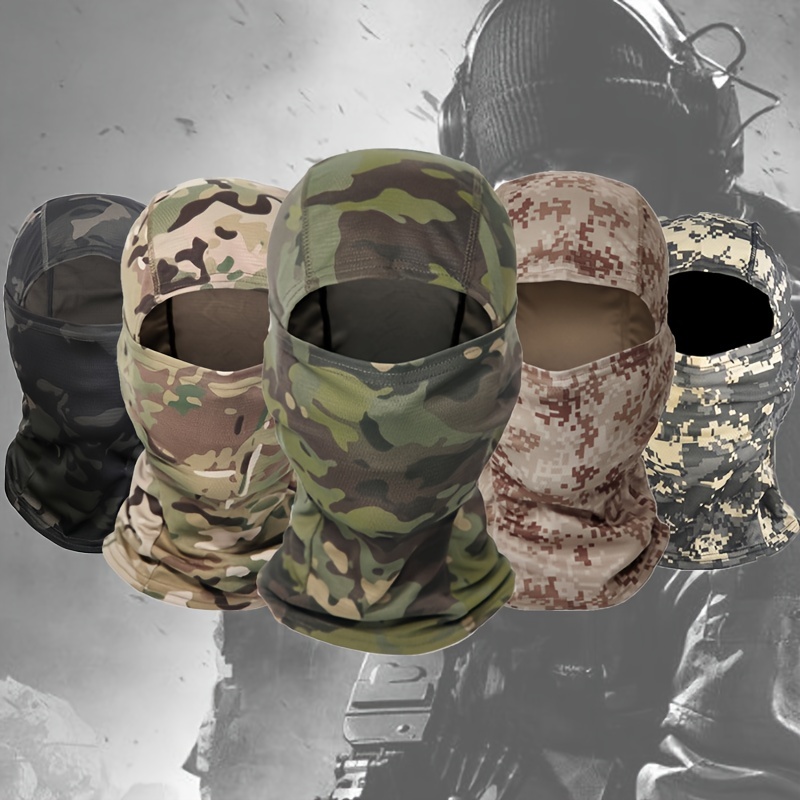 Tactical Camo Balaclava Full Face Mask Fishing Mask