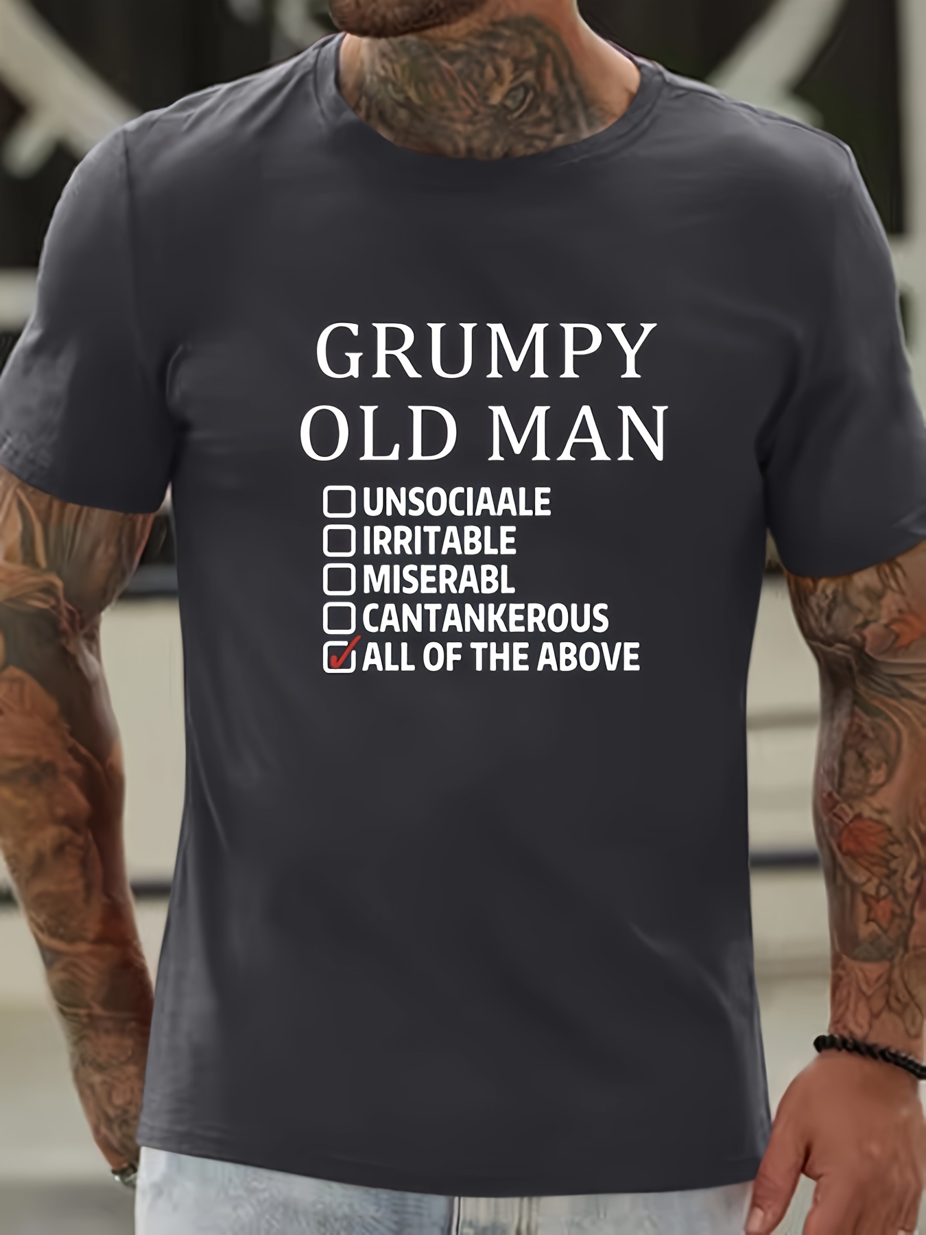 Funny Old Man T-Shirts & Shirt Designs