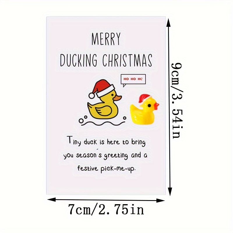  Unittype 24 Sets Valentine Inspirational Gift Set You're  Ducking Cheer up Cards Thank You Gift Mini Resin Ducks with Organza Bags  Bulk Pocket Favors for Students Coworkers(Colorful, Cute Style) : Home
