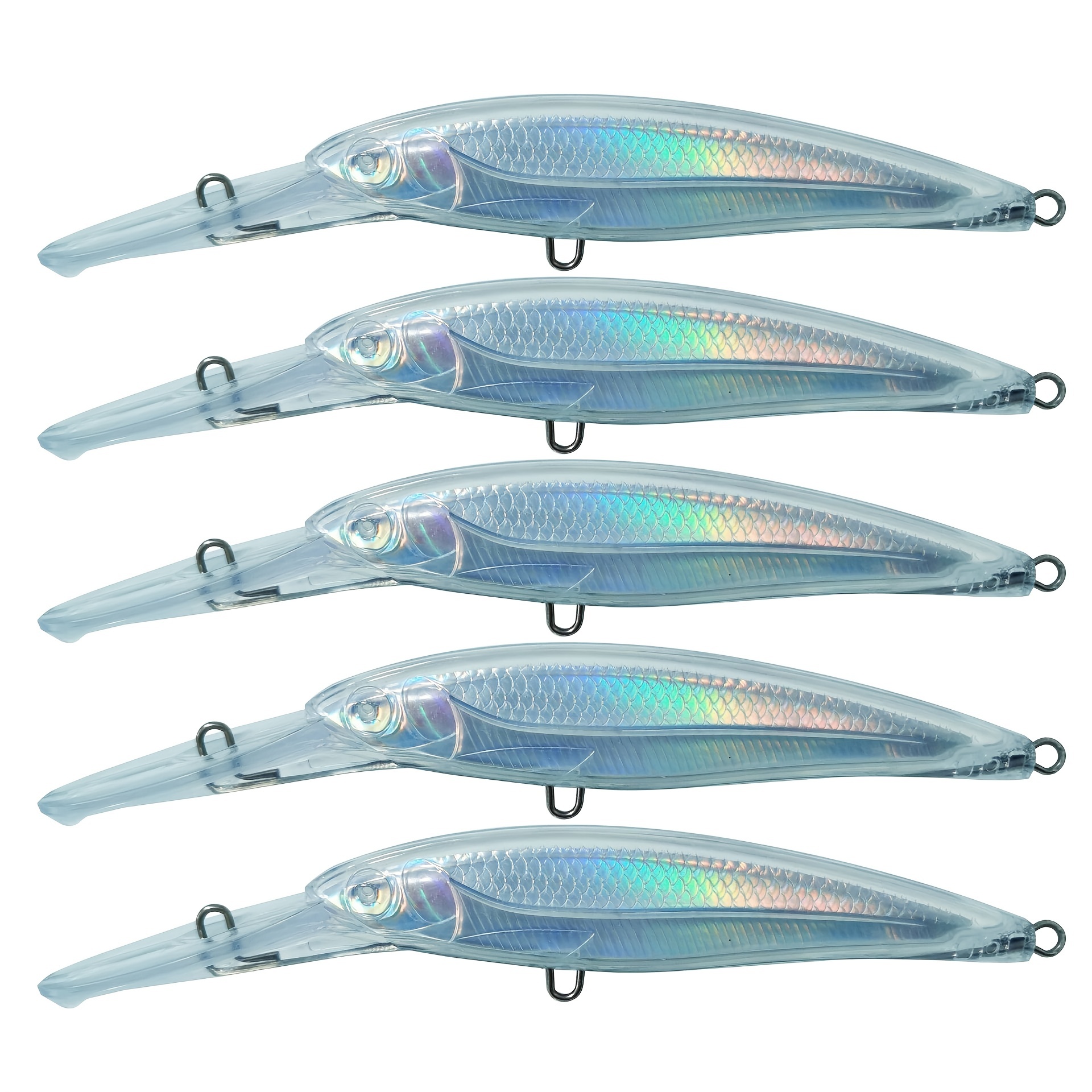 Minnow Plastic Fishing Lure Topwater Floating Bionic - Temu