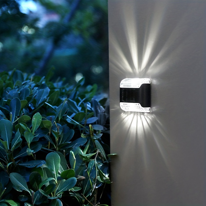 Lampada Parete Solare 1pc Luci Esterno A 4 Led 6led - Temu Switzerland