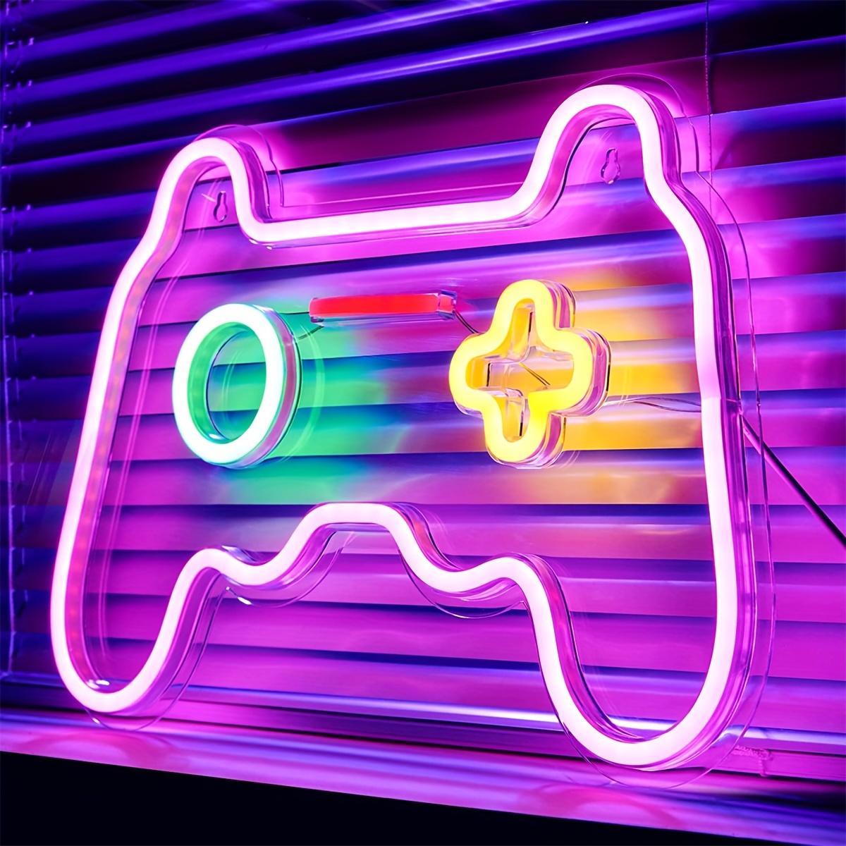 Game Console Neon Sign, Game Console Led Light, Boys Wall Art