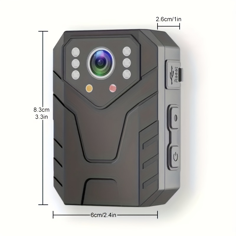 Recall Body Cam Body Worn Camera 128GB Personal Security Safety