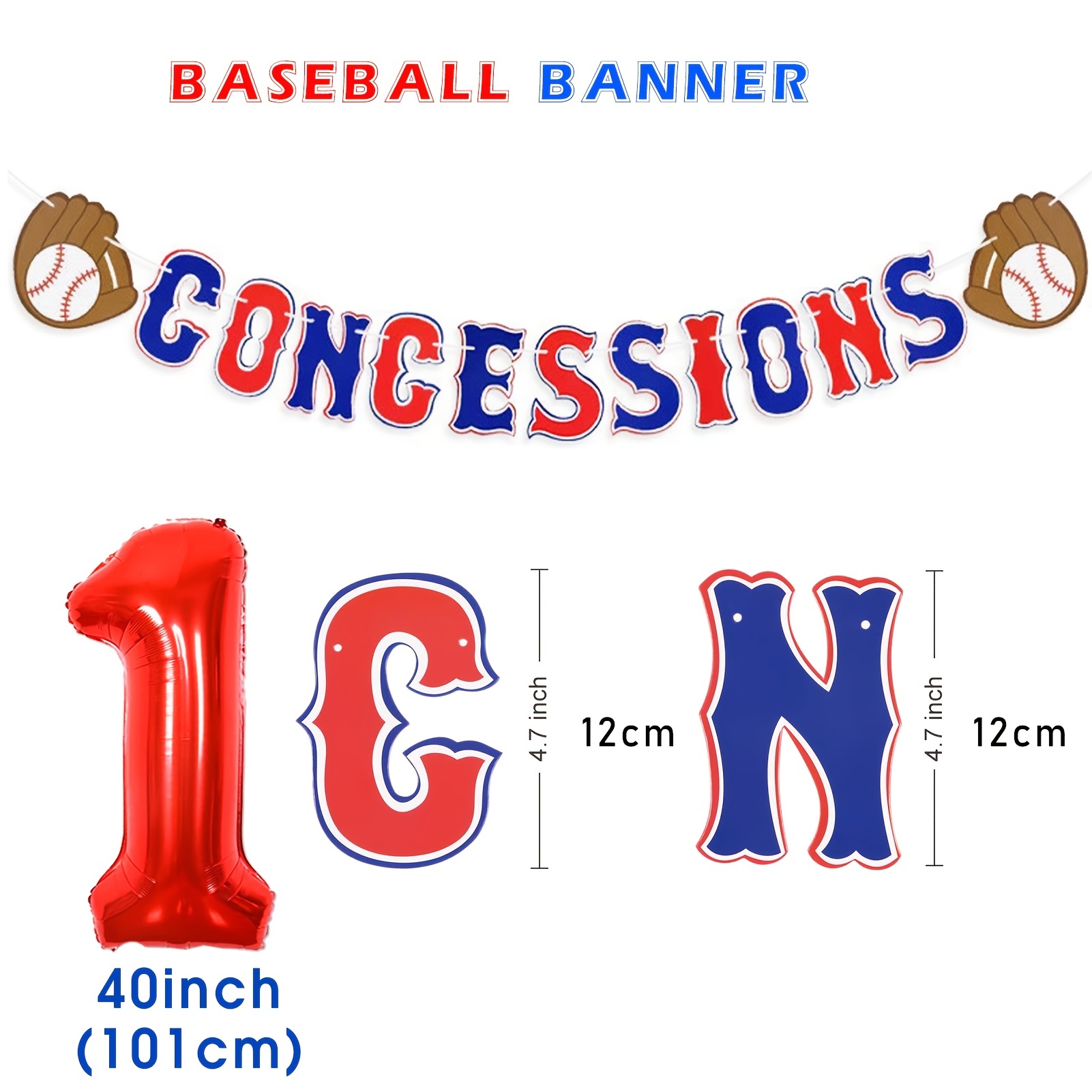 Baseball, Baseball Cake Topper, Baseball Banner, Baseball Party Decor,  Baseball Party Supplies, Baseball Birthday, Baseball Decoration