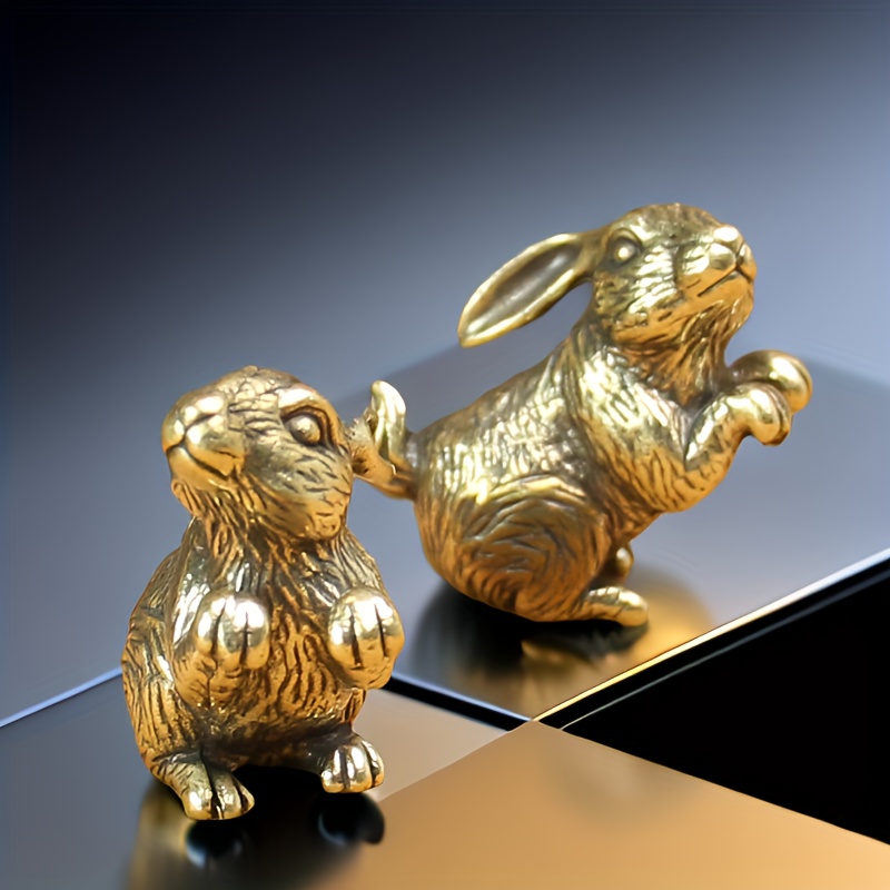 Modern Creative Resin Rabbit Statue Nordic Home Garden Decoration Living  Room Ornaments Animal Figurines Large Scale Handicraft