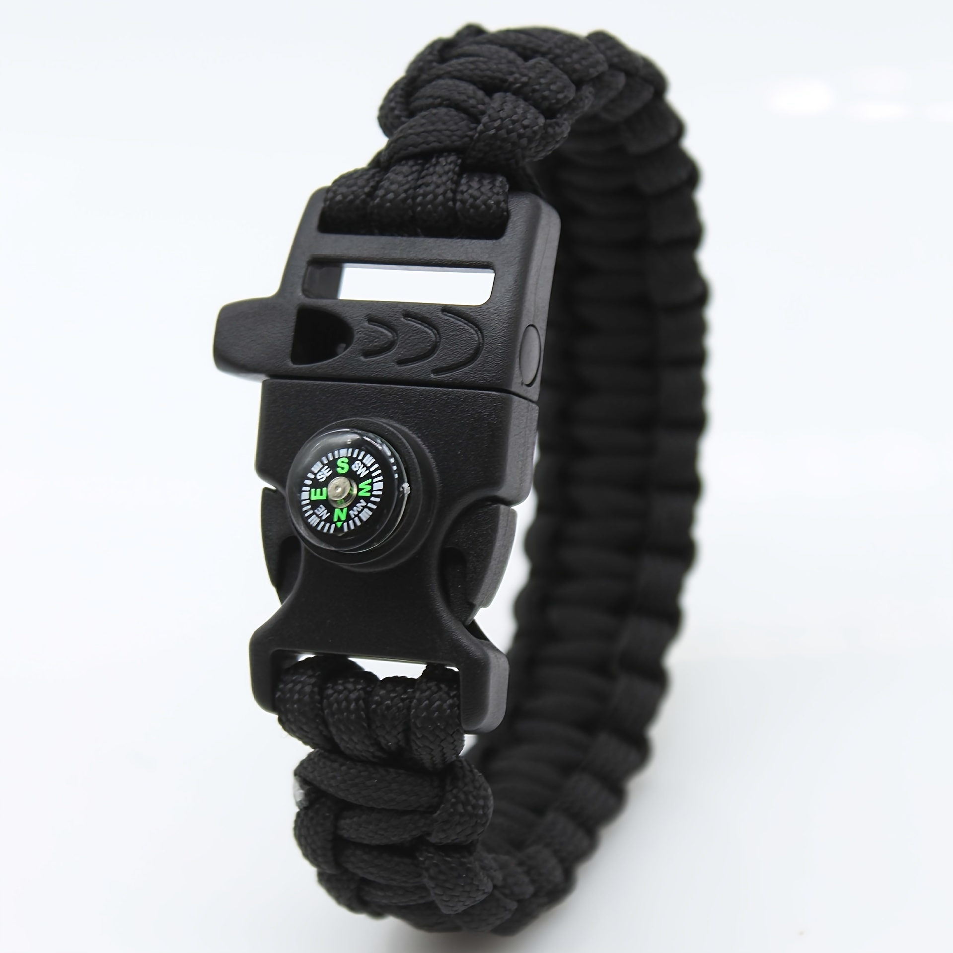 5 7 Core Paracord Rope With Buckle Portable Survival Paracord Rope Handmade  Diy Bracelet Accessories - Sports & Outdoors - Temu