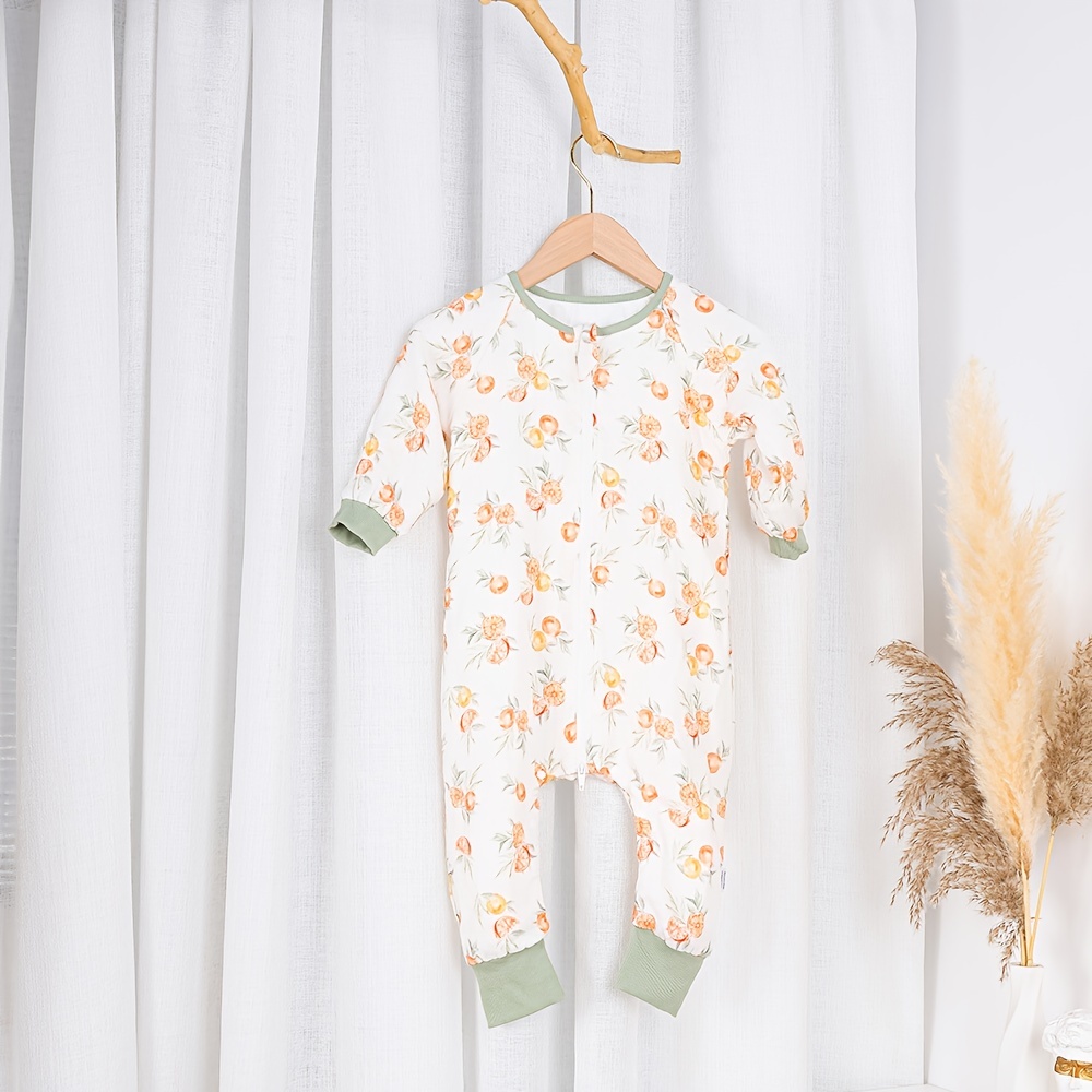 Digital Print Bamboo Long Sleeve Sleeping Bag for Babies