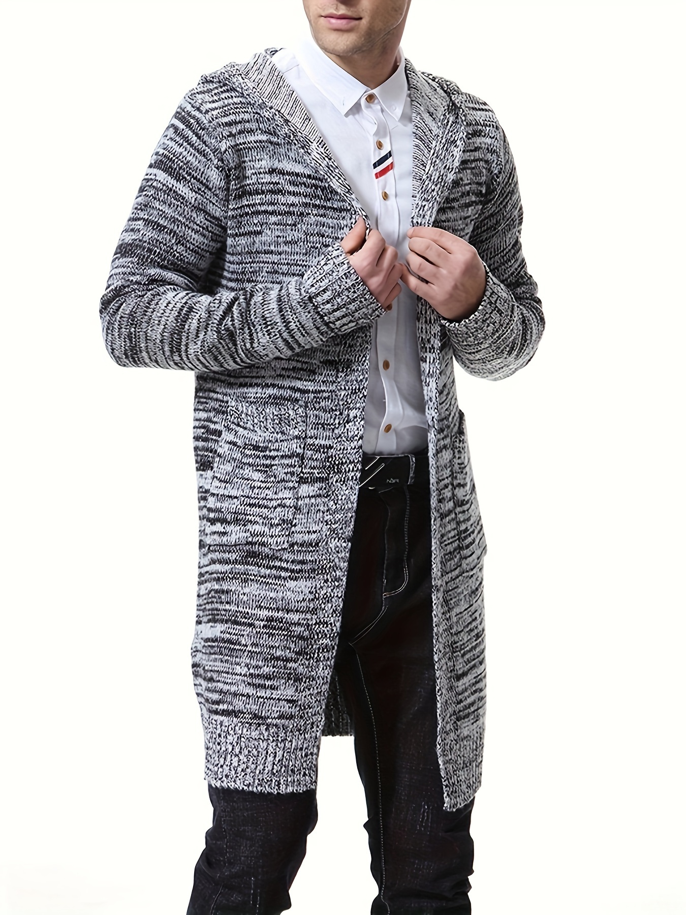 Men's business casual clearance cardigan