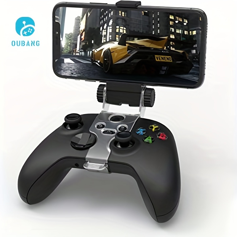 OIVO Clip de montaje para teléfono PS4 para Rmote Play, soporte de  abrazadera para juegos móviles con soporte ajustable compatible con  controladores