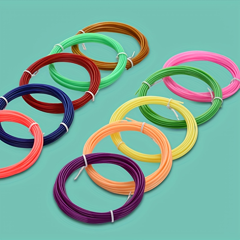 3d Pen Filament 12 Colors Per Color 3d Pring - Temu