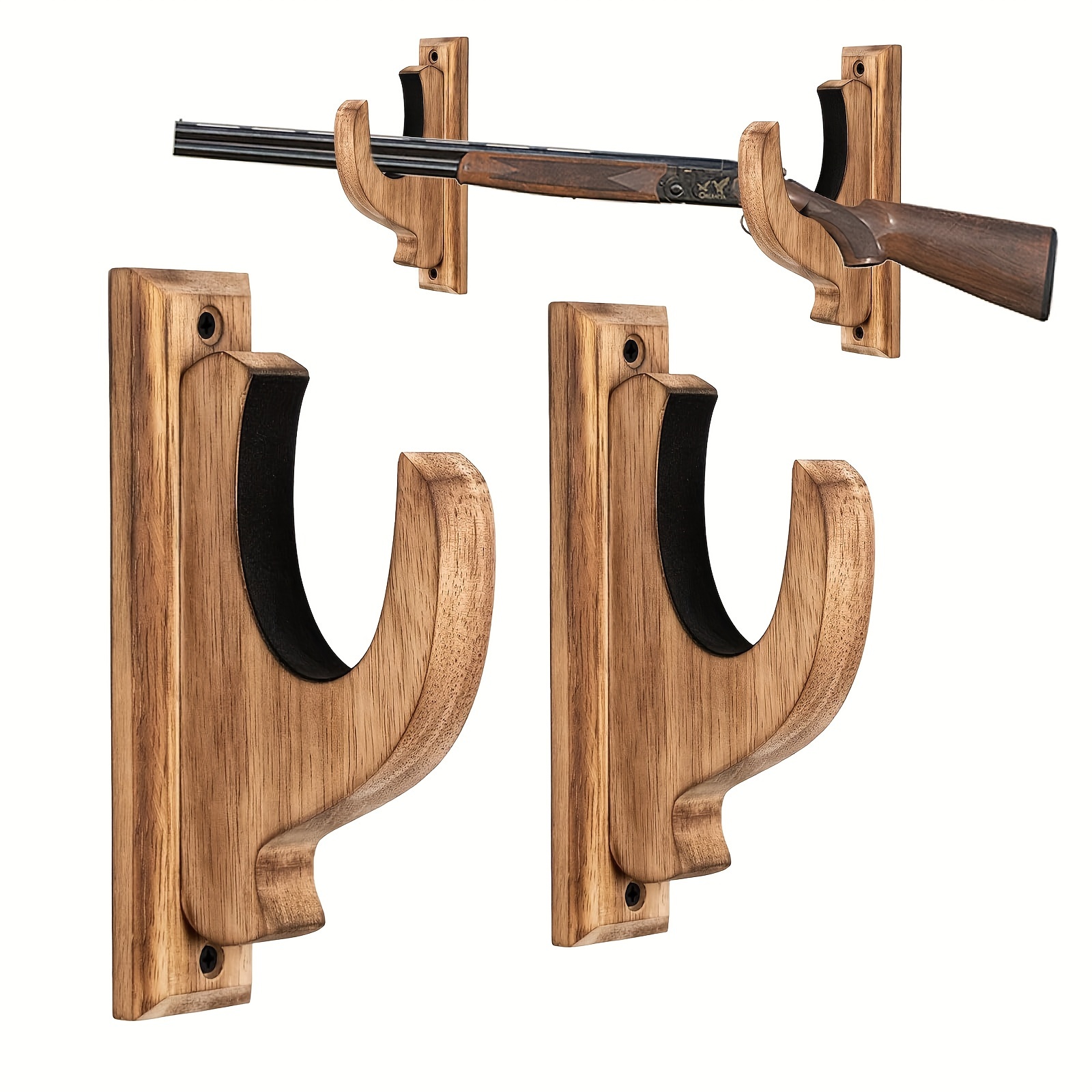 Metal Gun Rack Shotgun Hooks Rifle Hangers Store Rifle - Temu