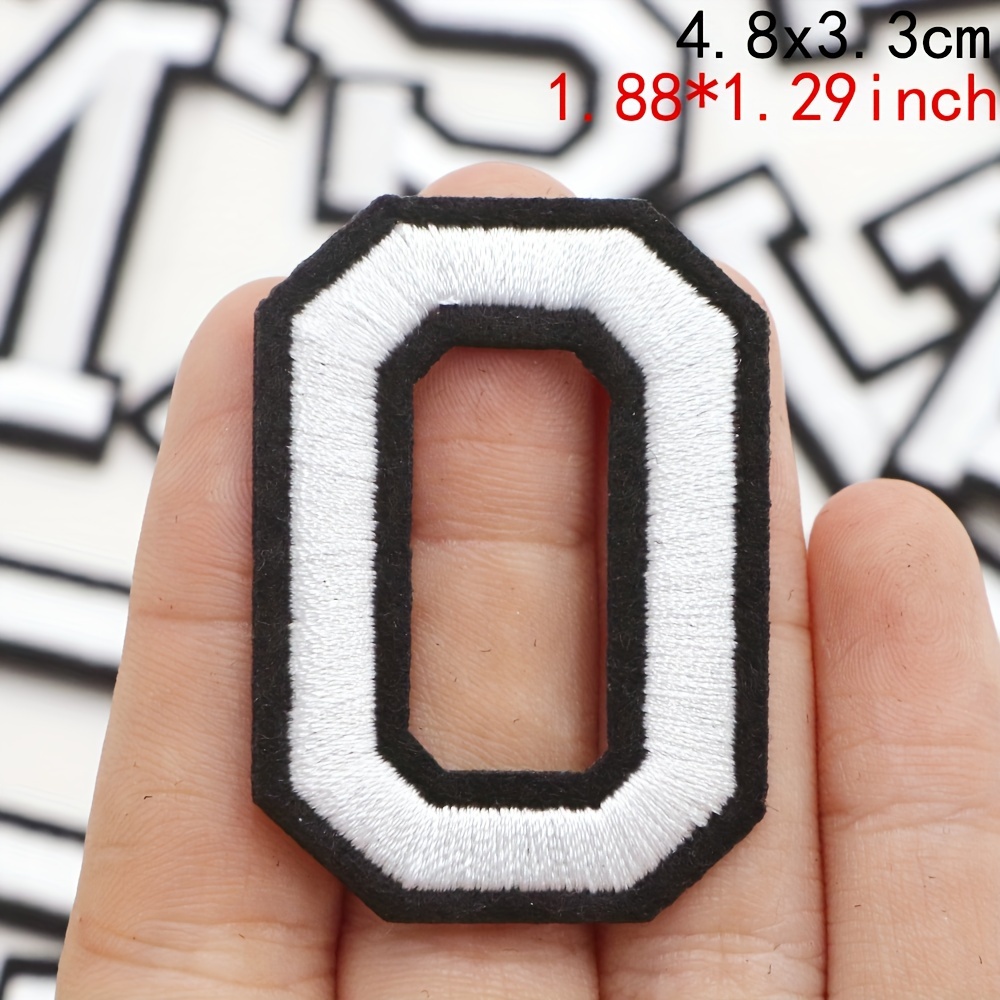 26 Piece Chenille Letter Iron on Patches A-Z sew on Chenille Varsity  Patches Alphabet Patches Letter Patches for DIY Supplies Stickers  Embroidered Patches for Fabric Clothing Hats Shirts Bags, Black : Buy