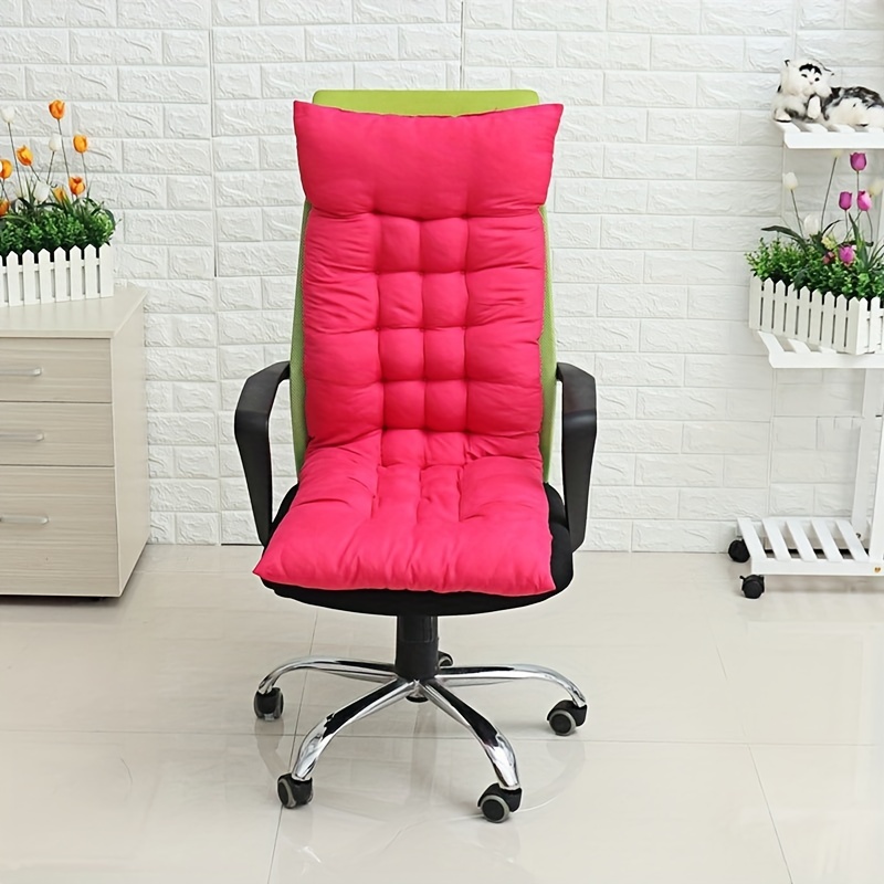 Chair Cushion Chair Pads, Polyester Washable Plaid Chair Pads, Office  Computer Chair Cushion, Cushion, Integrated Autumn And Winter Student Seat  Cushion, Lying Chair Cushion, Office Essential - Temu