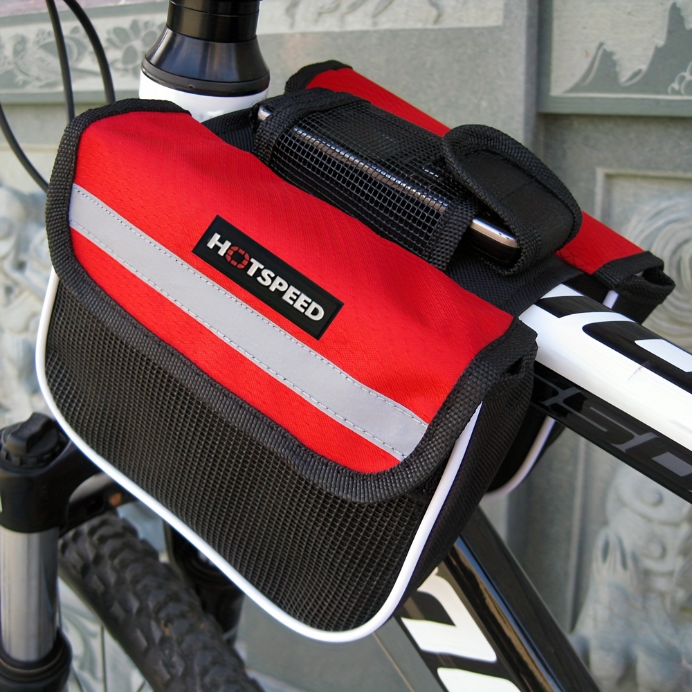 Bolsa de asiento de bicicleta para ciclismo al aire libre, bolsa de sillín  de bicicleta para debajo del asiento, bolsa de cola - liberación rápida