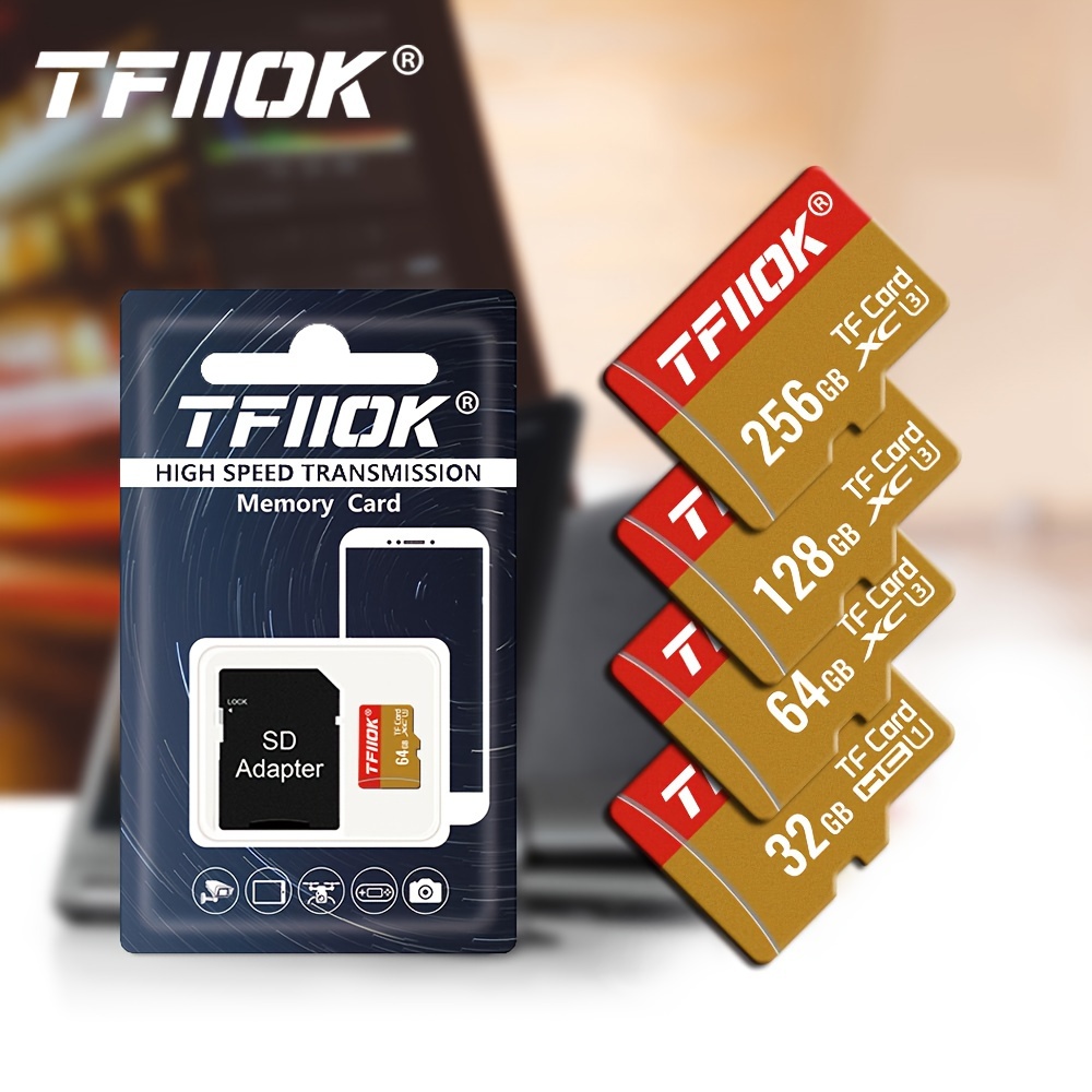 TFIIOK Marque Carte Mémoire Micro SD D'origine 64 Go 128 Go - Temu Canada