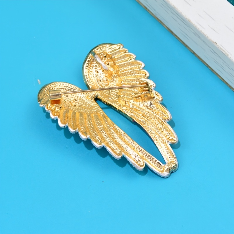 Tohuu Crystal Brooch Pins Rhinestone Brooch For Women Winged Animal  Clothing Pins Shiny Brooches Fashion Jewelry benefit 
