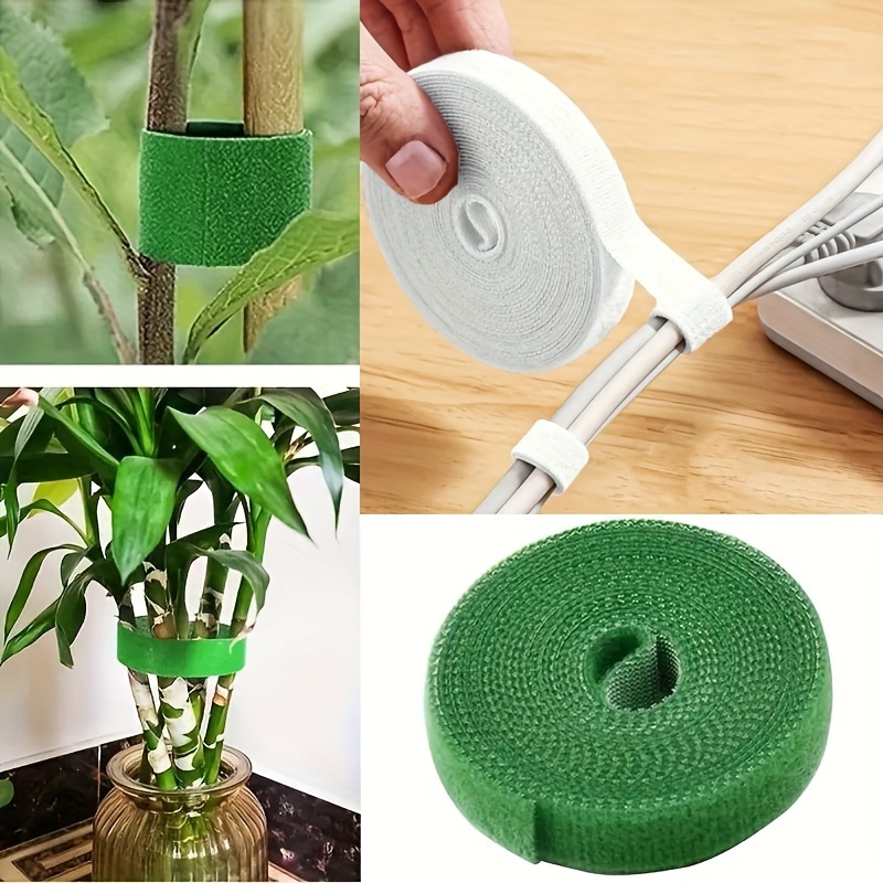 Green Plastic Garden Twine Climbing Plants Plant Support - Temu