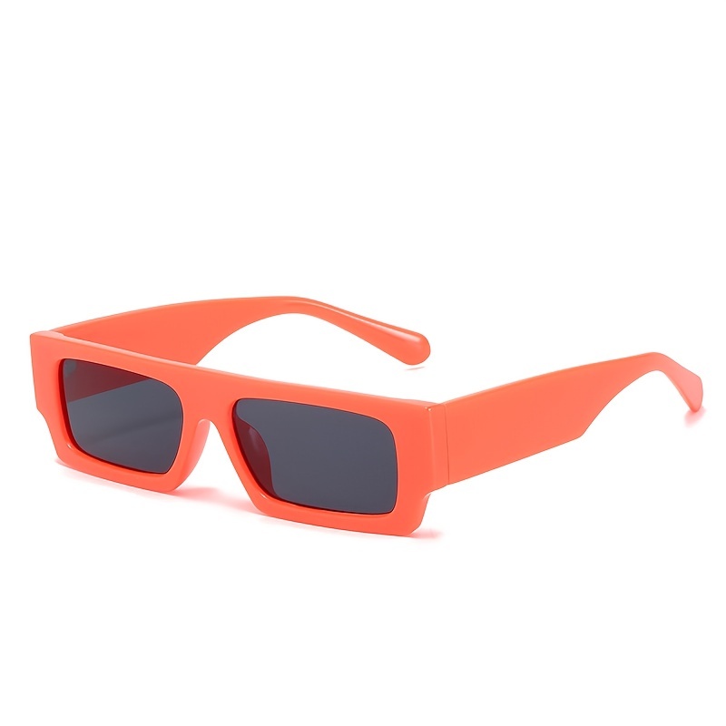 Factory direct selling European and American cross -border frame  personalized sunglasses Men and women simple trend, thick frame thick legs  sunglasses spot