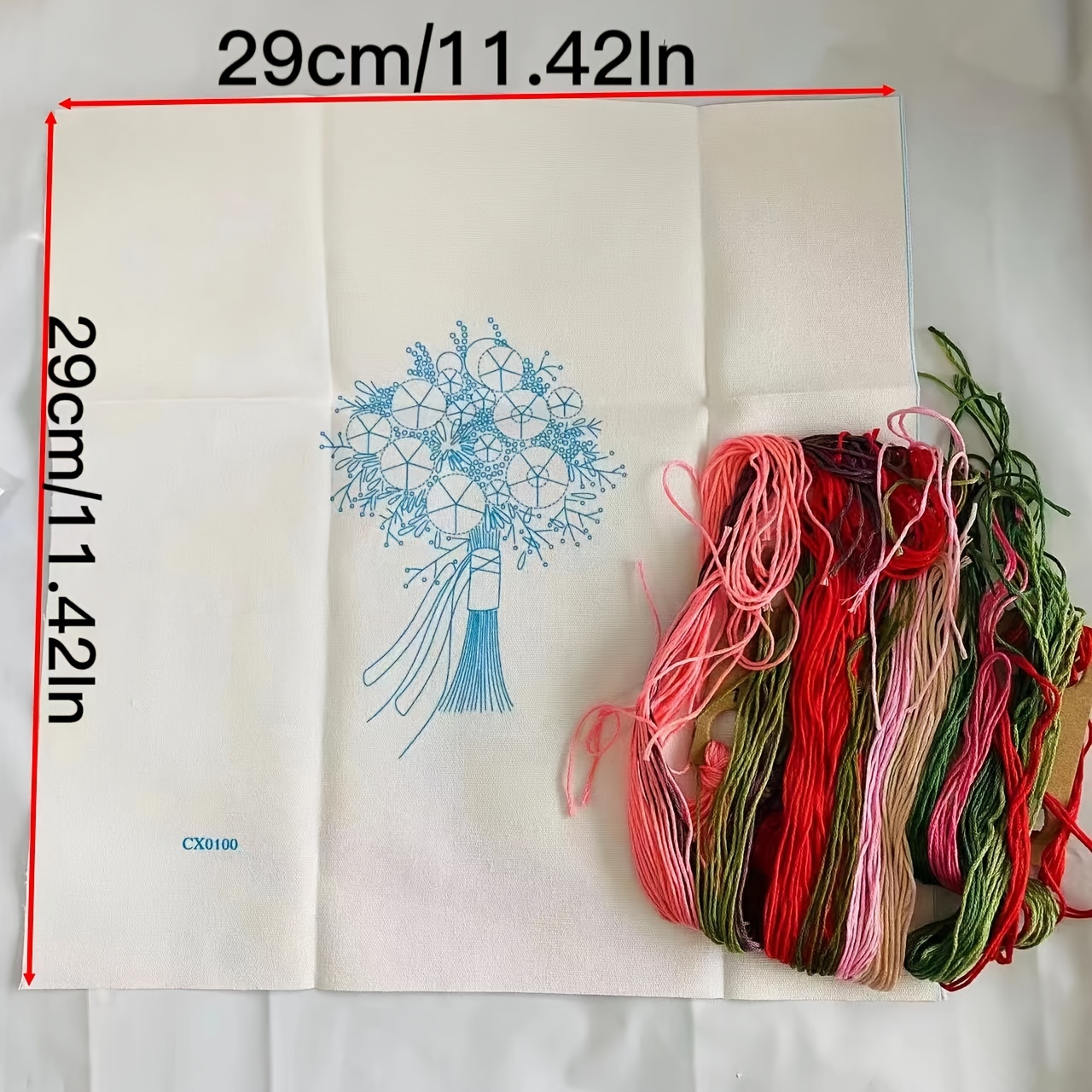 Make Flower Embroidery Kit