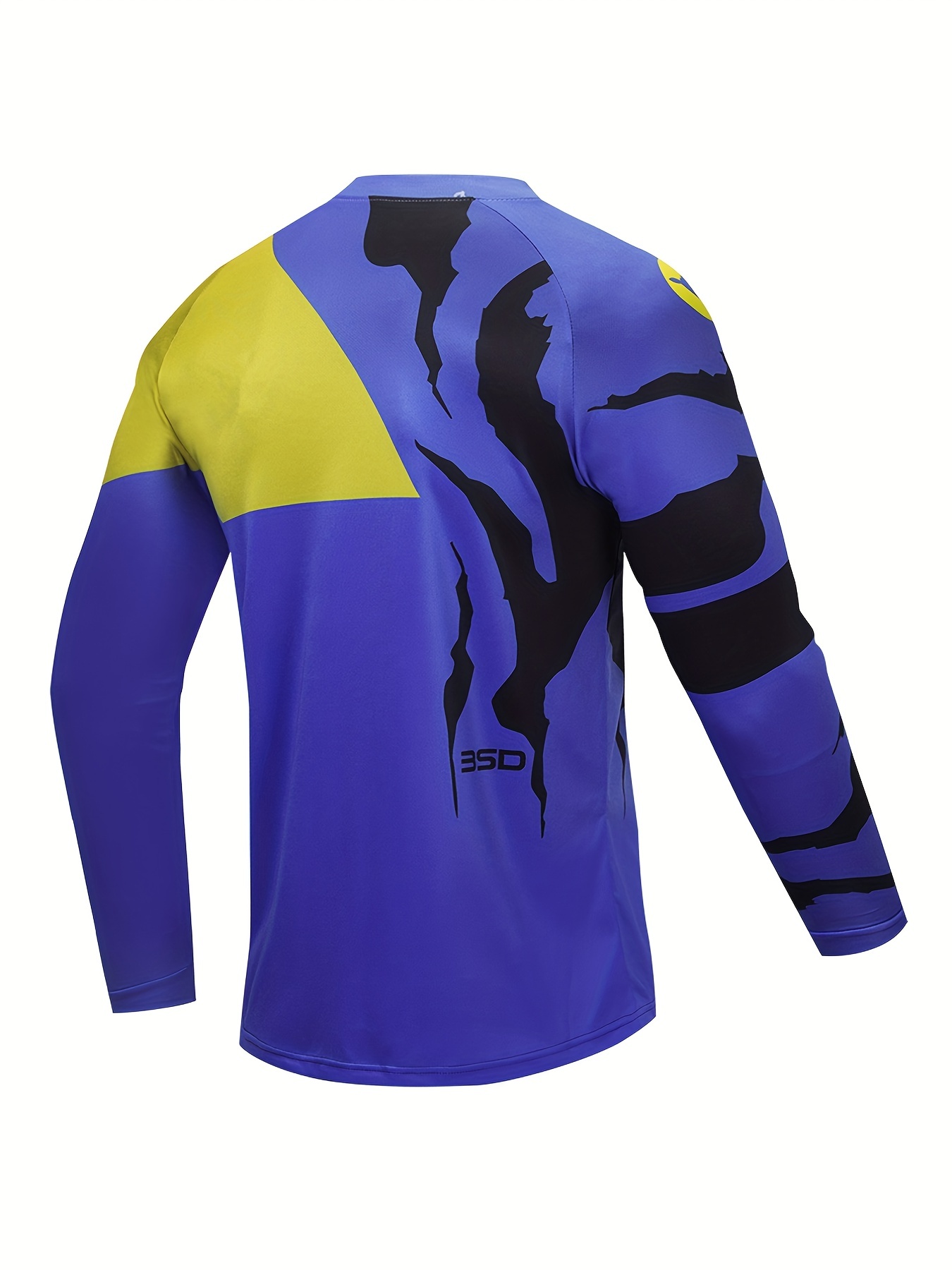 mens upf 50 sun protection rash guard quick dry color block pattern long sleeve rash guard for fishing hiking outdoor dark violet 1