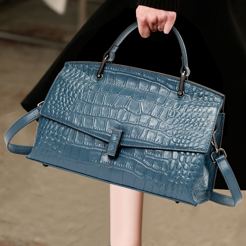 Luxury Genuine Alligator Handbag  Alligator handbags, Hermes bag