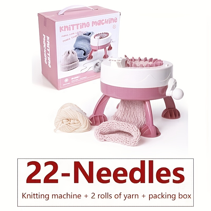 22needle Star Cylinder Small Diy Hand Knitting Machine For - Temu Italy
