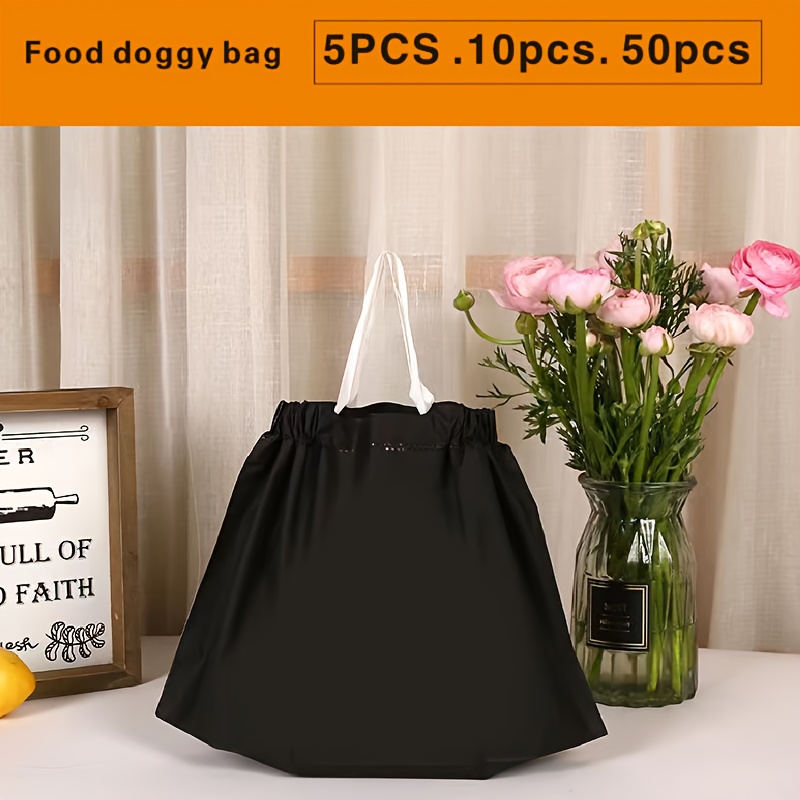 Thick Christmas Gift Bag For Catering Bakeries Flower Shopping Bags