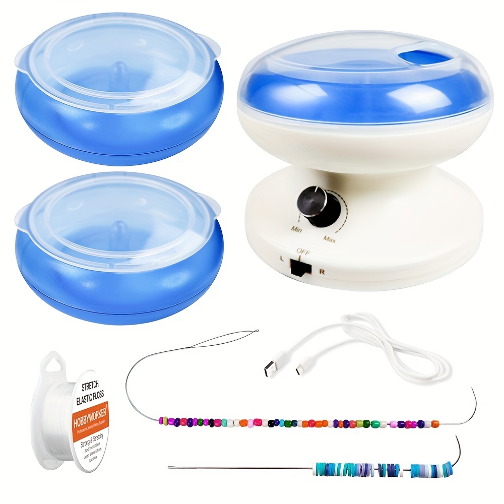 The hobbyworker Beading Bowl Spinner Fourth Generation with Beading Th