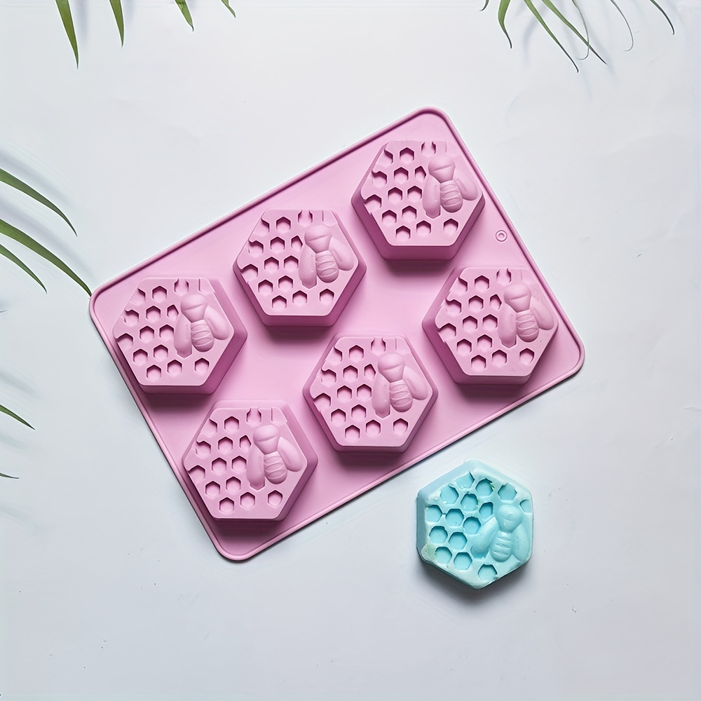 Mini Hexagon Shape Silicone Mold Soap Mold Silicone Molds Plaster Mold Ice Mold  Silicone Mold Chocolate Mold Candle Mold Bee Honeycomb Mold 