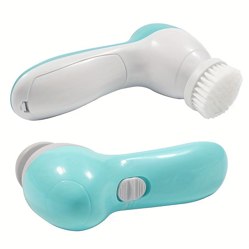 Cepillo de limpieza facial, limpiador facial eléctrico recargable, IPX-7,  limpiador giratorio impermeable para exfoliación, masaje y limpieza  profunda