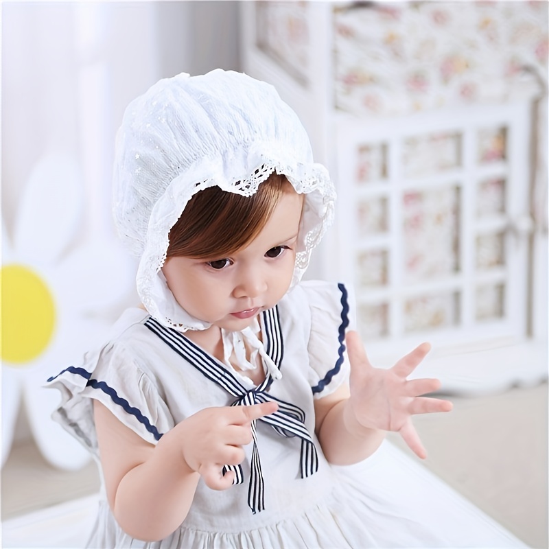 Baby Girl Lace Sun Hat Outdoor Sun Protection