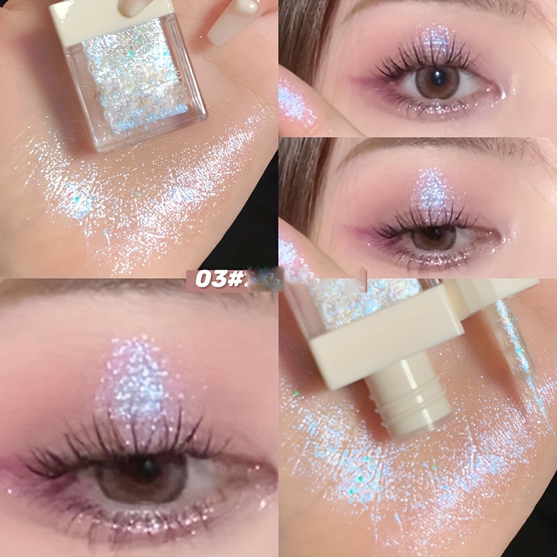 Liquid Highlighter Eyeshadow Glitter Sequins Eyeliner Eye Shadow