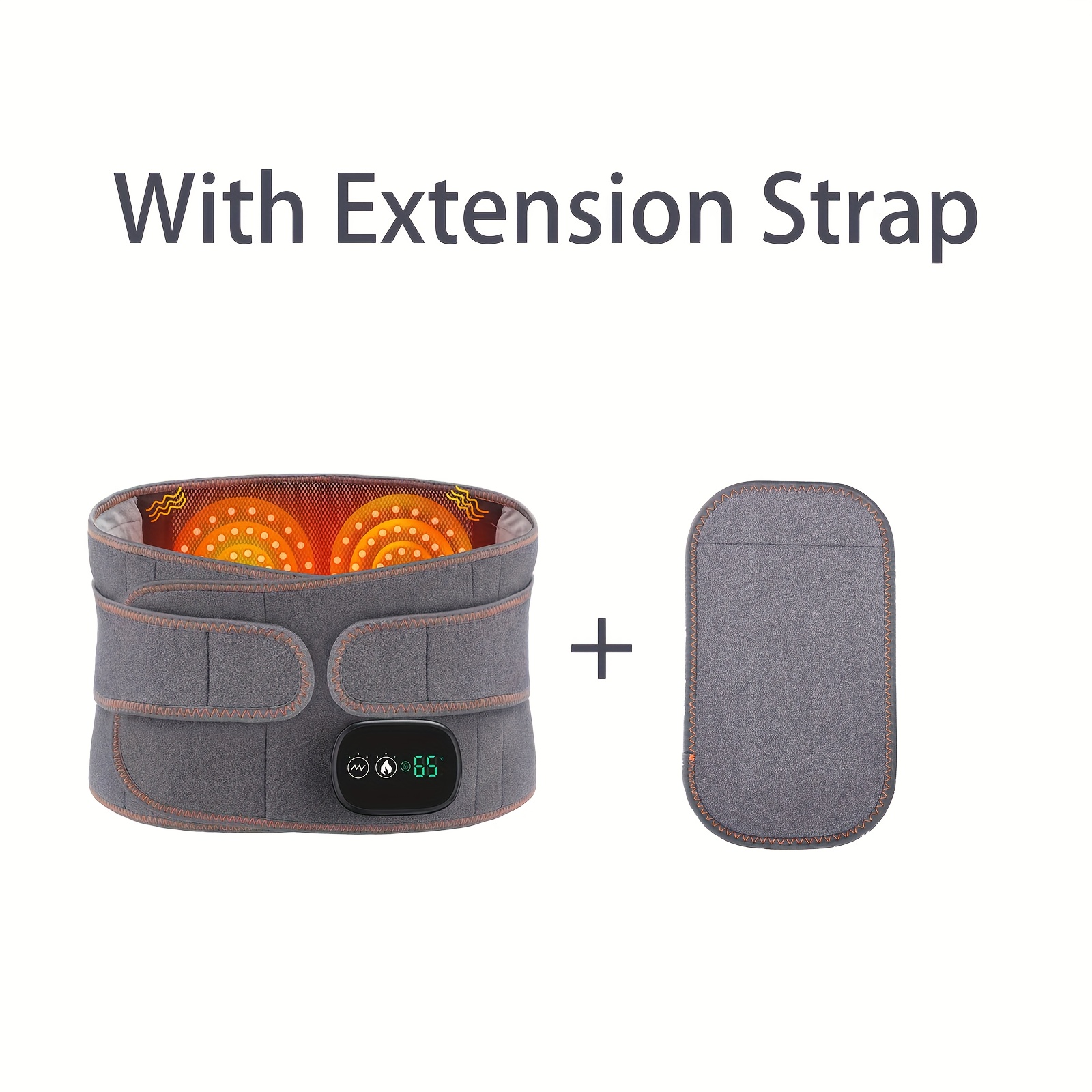 Heating lumbar outlet pad