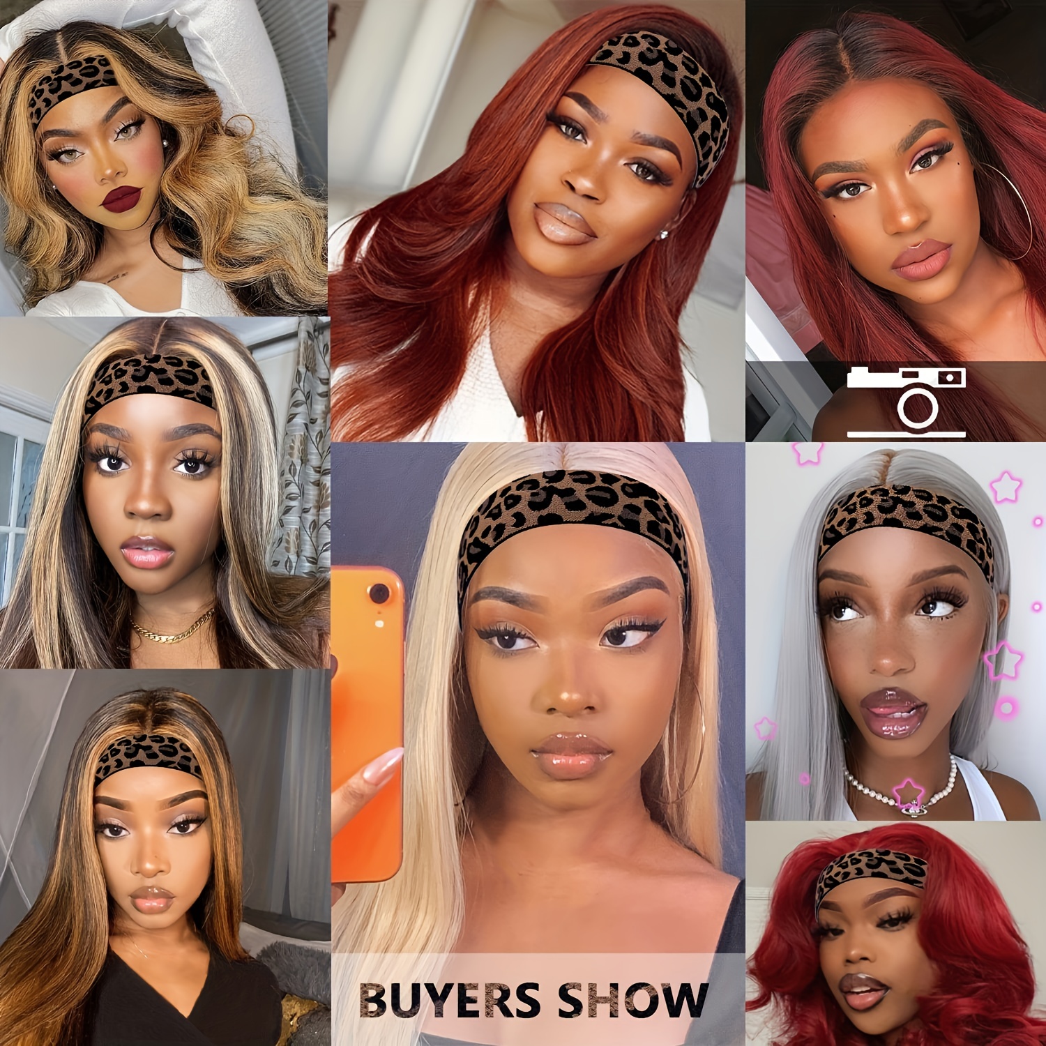 Temu 1pc Elastic Band for Lace Frontal Melt Wig Band Adjustable Lace Melting Band for Wig Edge, Edge Wrap to Lay Edges, Hair Wrap, Hair Bonnet, Hair