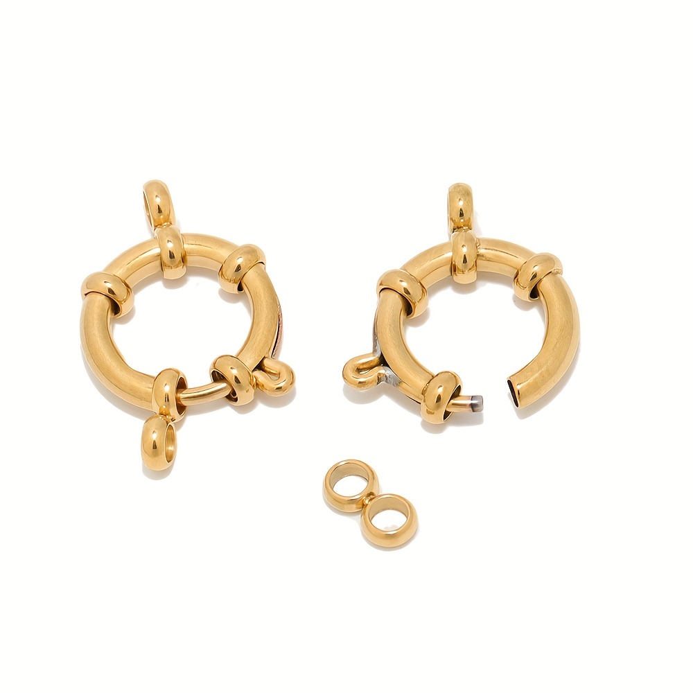 2pcs Copper Sailor Clasps for DIY Jewelry Making