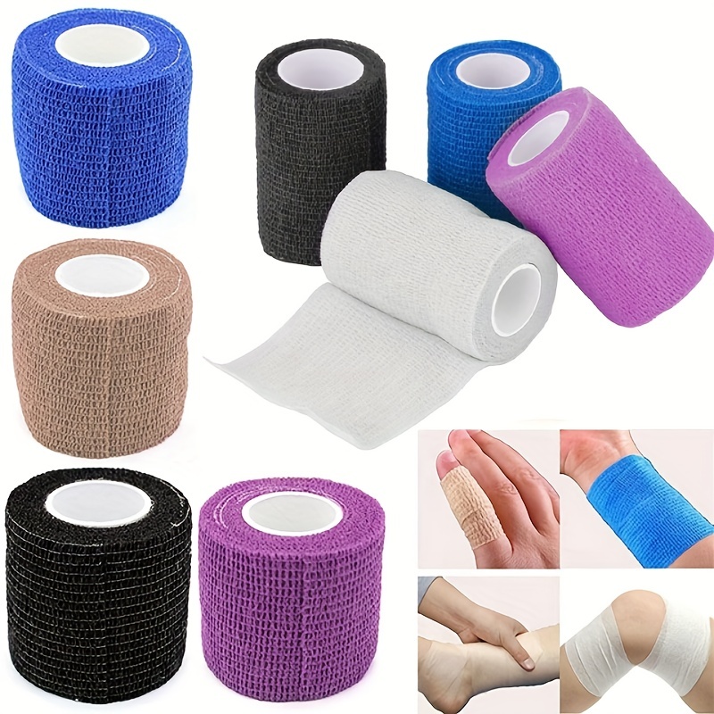 Disposable Elastic Bandage Tape Self-Adhesive Finger Joints Wrap Sport Care  4.5m
