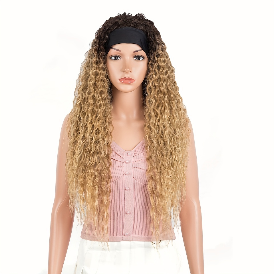 Stylish Wavy Hair With Headband