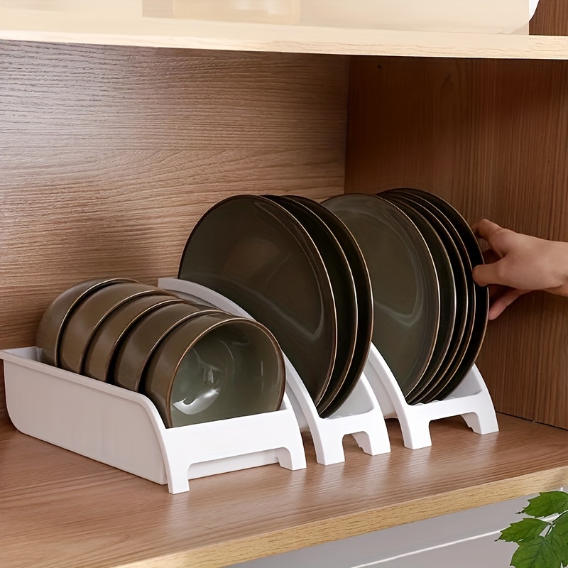 Dish Rack Multifunctional Bowl Plate Storage Box Household - Temu