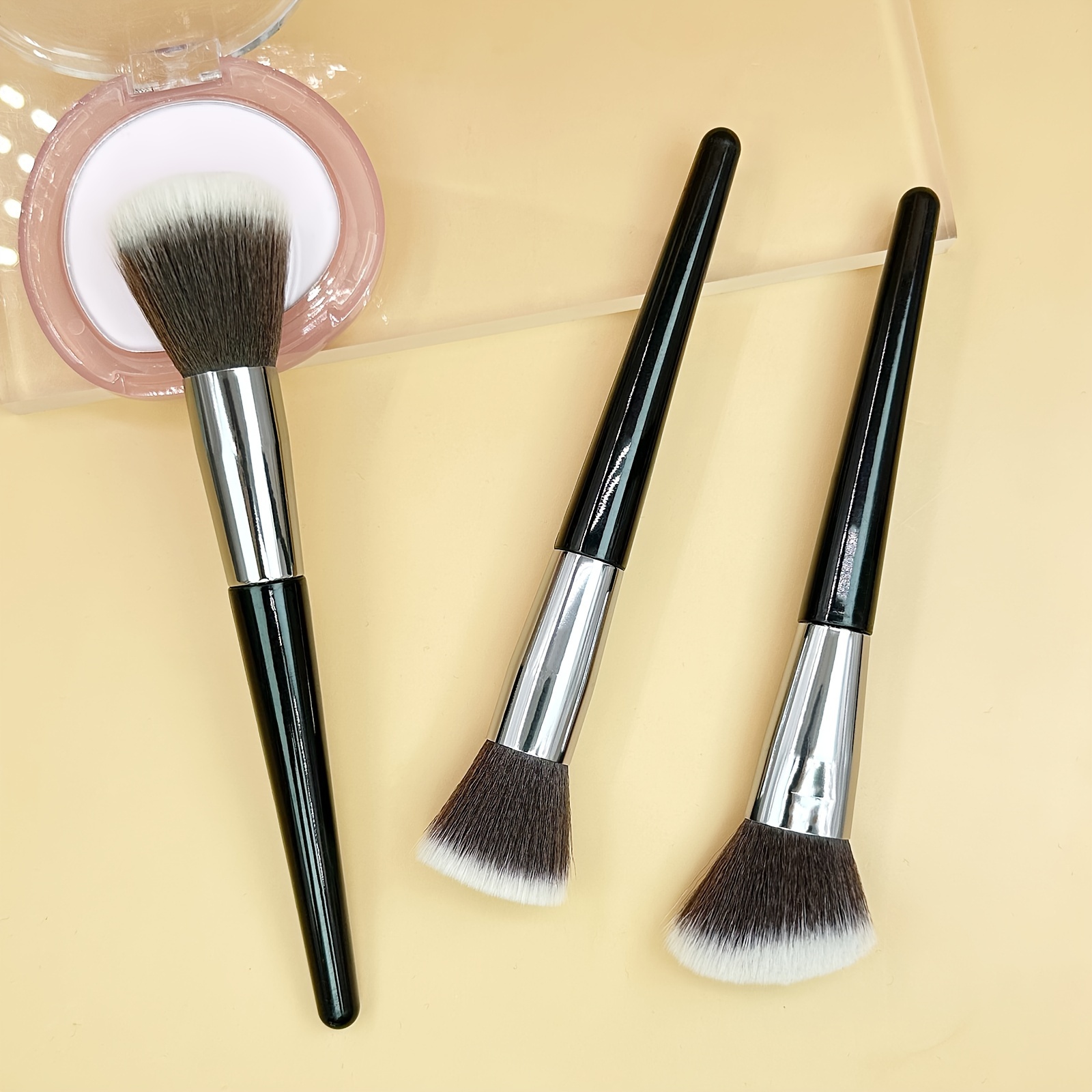 1Pc Nose Shadow Brush Angled Contour Makeup Brushes Face Nose Silhouette  Eyeshadow Cosmetic Highlight Brighten Brush Blending Concealer Brush Makeup  Tools