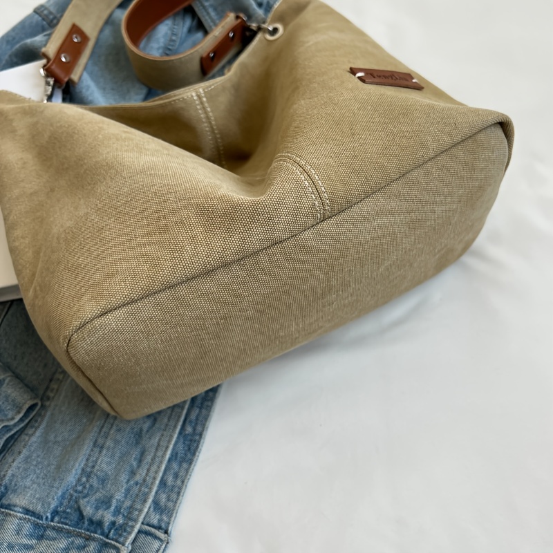 Shoulder Bag Large Capacity Soft Leather Rectangular Tote Bag Luxury Handbag  1PC