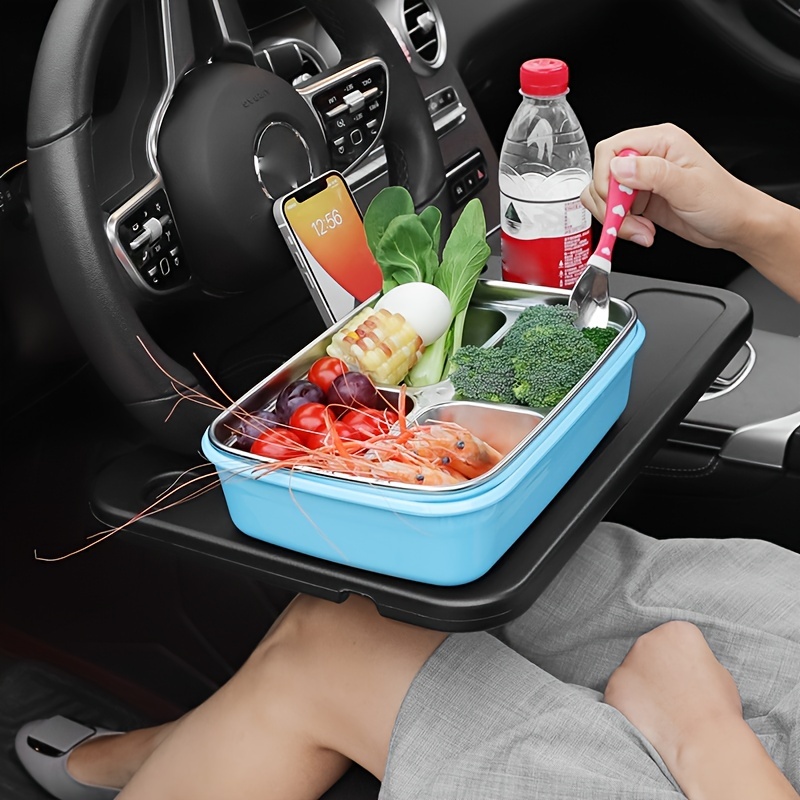 Car Tray Shelving Dining Plate Steering Wheel - Temu