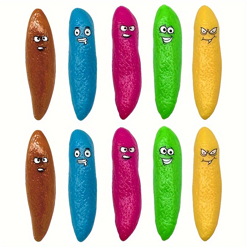 10pcs Glue Sticky Fingers Toys Sticky Sticky Hand Toys Creative