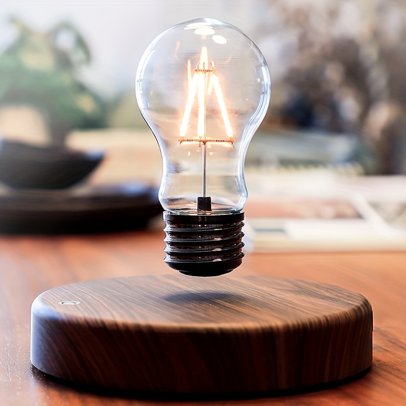 Levitating Led Desk Lamp Add A Home Decor! - Temu