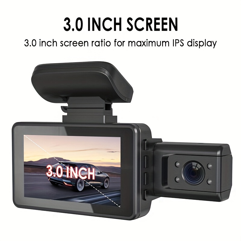 1080P Dual Lens Car DVR Dash Cam Front And Inside Camera Video Recorder  G-Sensor