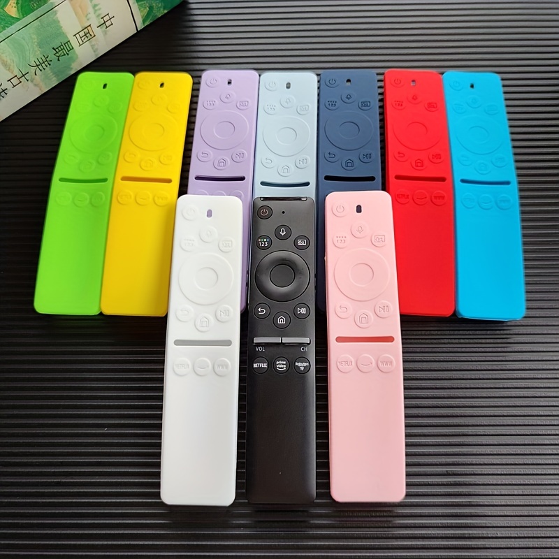 Funda de silicona para mando a distancia inteligente, Protector antipérdida  de borde completo para Xiaomi 4S